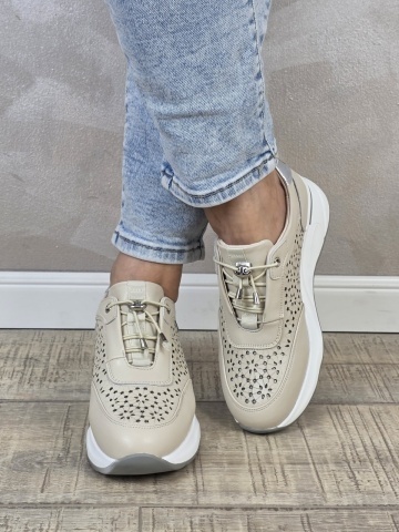 Pantofi dama casual ANA VIOTTI piele naturala PC2355 - Img 2
