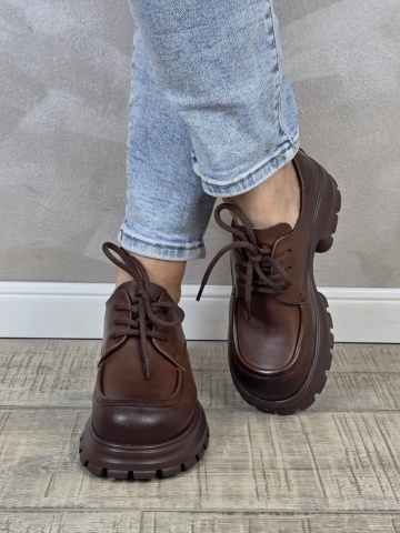 Pantofi dama casual FORMAZIONE piele naturala PC2360 - Img 2