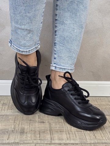 Pantofi dama casual Franco piele naturala PS687 - Img 3