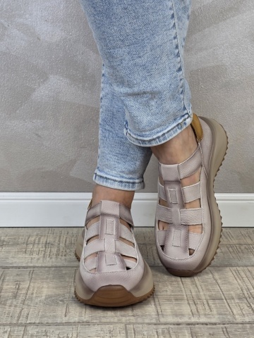 Pantofi dama casual Franco piele naturala PV2161 - Img 2