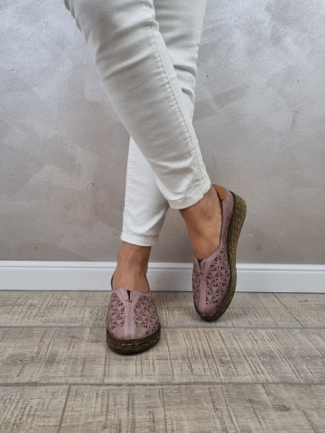 Pantofi dama MANOS.RO piele naturala PV2100