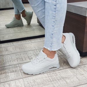Pantofi dama Skechers Uno Stand On Air 73690 OFWT - Img 3