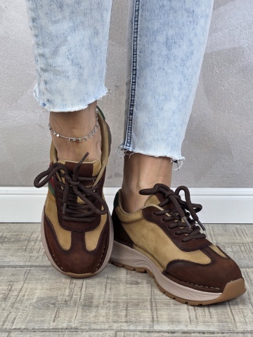 Pantofi dama sport FEELING piele naturala PS818 - Img 4