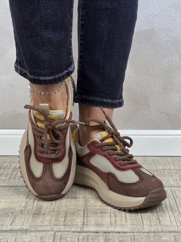 Pantofi dama sport FEELING piele naturala PS830 - Img 4