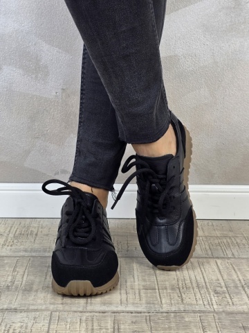 Pantofi dama sport FORMAZIONE piele naturala PS619 - Img 2