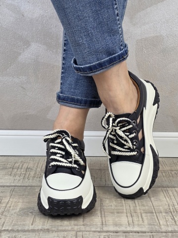 Pantofi dama sport FRANCO GERARDO piele naturala PS625 - Img 2
