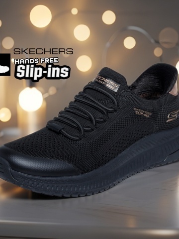Pantofi dama sport Skechers® Bobs Skillz - Too Essential 117743 BBK