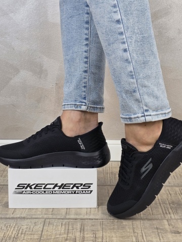 Pantofi dama sport Skechers® SKECHERS SLIP-INS GO WALK FLEX 124836 BBK - Img 7