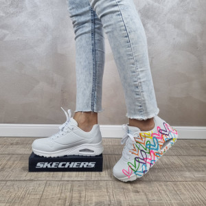 Pantofi dama sport Skechers Uno 177981 WMLT - Img 2