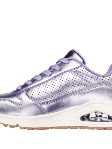 Pantofi dama sport SKECHERS UNO - METALLIXS 177109 LAV - Img 3