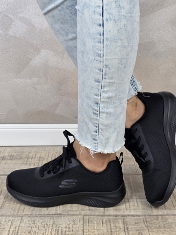 Pantofi sport Skechers® Work Relaxed Fit: Ultra Flex 3.0 Slip Resistant - Jinie 108176 BLK - Img 5