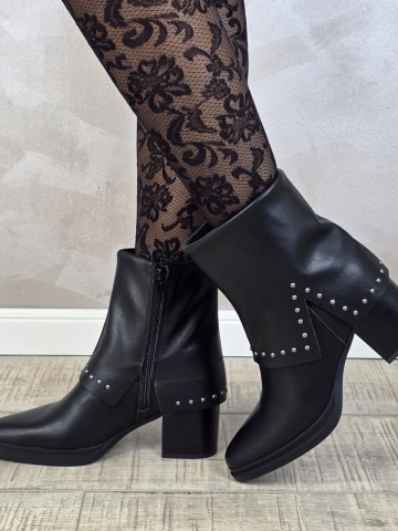 Botine/Ghete dama piele naturala ANNA VIOTTI BT356