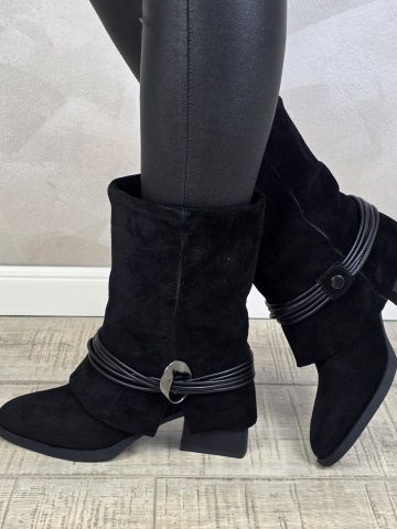 Botine/Ghete dama piele naturala MANOS.RO BT332