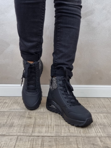 Ghete dama Skechers 167988 BLK - Img 3