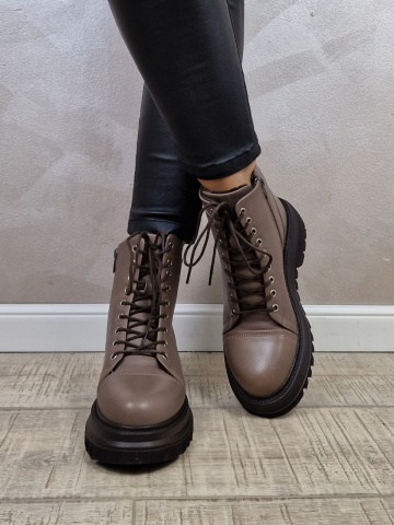 MANOS.RO Ghete dama CASUAL piele naturala CASPIAN GD2004