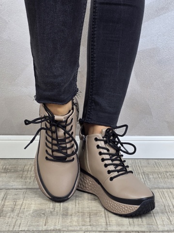 MANOS.RO Ghete dama casual sport piele naturala Filippo GD2632 - Img 3