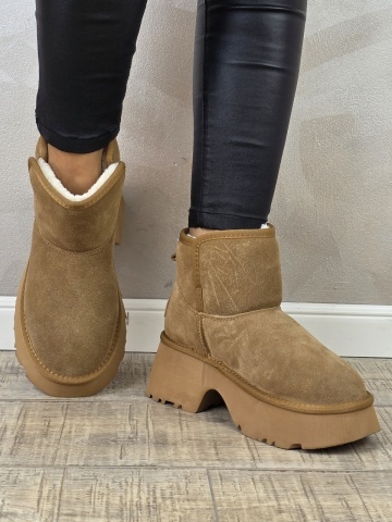 MANOS.RO Ghete dama piele naturala Water Repellent ANA VIOTTI GD2340 - Img 3