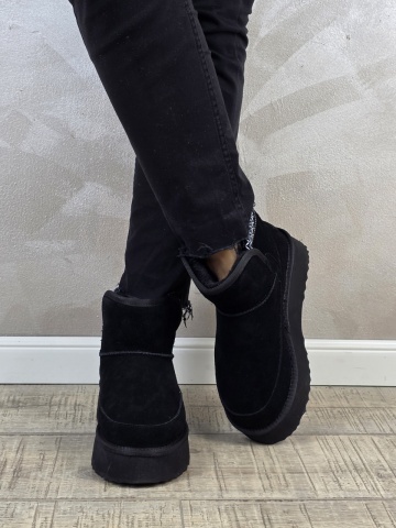 MANOS.RO Ghete dama piele naturala Water Repellent ANA VIOTTI GD2382 - Img 4