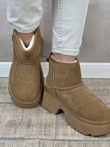 MANOS.RO Ghete dama piele naturala Water Repellent ANA VIOTTI GD2427 - Img 2