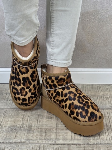 MANOS.RO Ghete dama piele naturala Water Repellent ANA VIOTTI GD2428 - Img 3