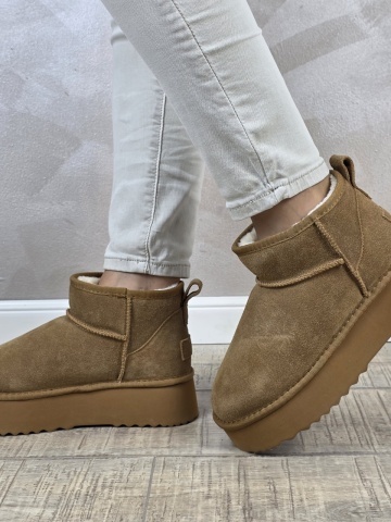 MANOS.RO Ghete dama piele naturala Water Repellent ANA VIOTTI GD2437 - Img 4