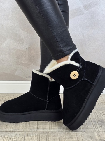 MANOS.RO Ghete dama piele naturala Water Repellent ANA VIOTTI GD2526 - Img 5