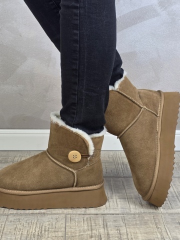 MANOS.RO Ghete dama piele naturala Water Repellent ANA VIOTTI GD2530 - Img 3