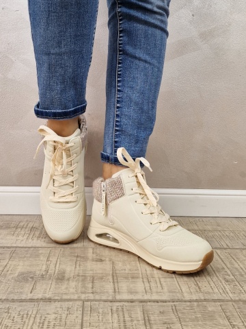 MANOS.RO Ghete dama Skechers 310566L NAT - Img 3