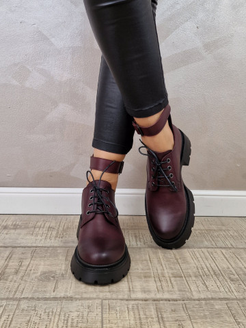 MANOS.RO Pantofi casual dama piele naturala PC1740 - Img 2