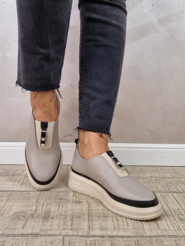 MANOS.RO Pantofi casual dama piele naturala PC1974 - Img 2