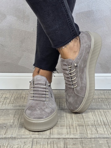 MANOS.RO Pantofi dama casual sport piele naturala FILIPPO PC2464