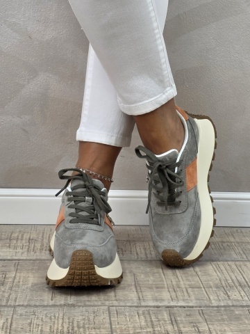 MANOS.RO Pantofi dama casual sport piele naturala FILIPPO PS578 - Img 4