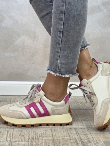 MANOS.RO Pantofi dama casual sport piele naturala Filippo PS599 - Img 4