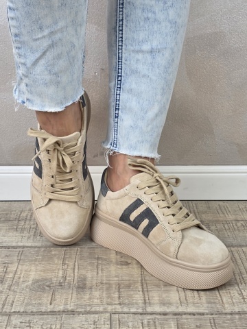 MANOS.RO Pantofi dama casual sport piele naturala Filippo PS685 - Img 2