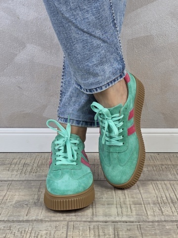 MANOS.RO Pantofi dama casual sport piele naturala FILIPPO PS744 - Img 2