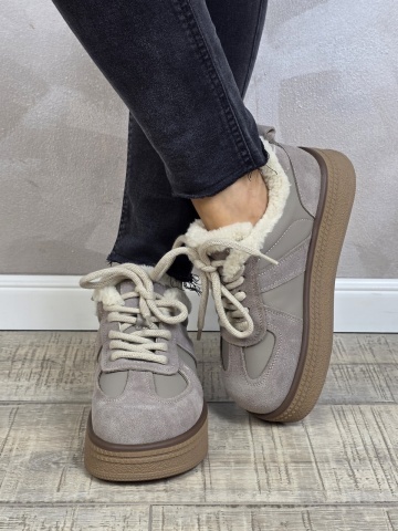 MANOS.RO Pantofi dama casual sport piele naturala FILIPPO PS884 - Img 3