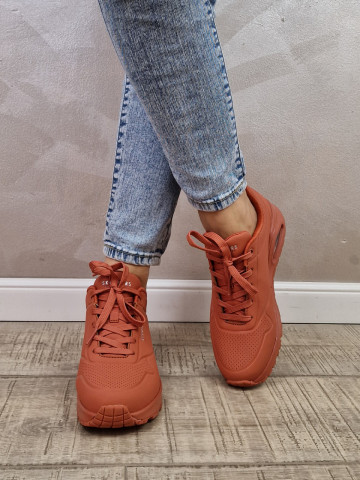 MANOS.RO Pantofi dama sport Skechers® Uno 73690 RUST - Img 2