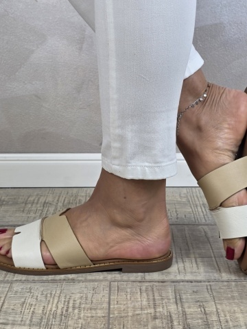 MANOS.RO Papuci dama piele naturala SV1932 - Img 3