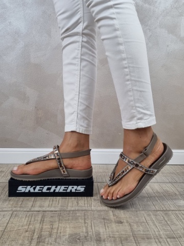 MANOS.RO Sandale dama Skechers 119401 TPMT - Img 5