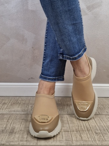 Pantofi casual/sport dama MANOS.RO piele natural/STRETCH PS510 - Img 2