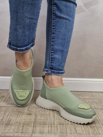 Pantofi casual/sport dama MANOS.RO piele natural/STRETCH PS513 - Img 3