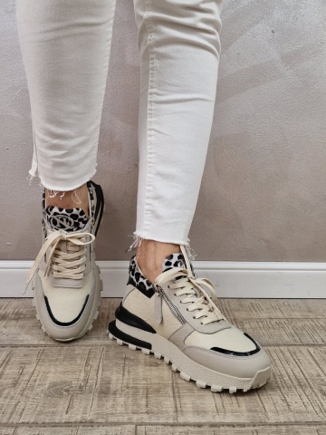 Pantofi casual/sport dama MANOS.RO piele naturala PS487 - Img 2