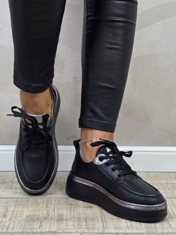 Pantofi casual/sport dama MANOS.RO piele naturala PS584 - Img 2