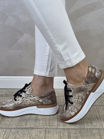 Pantofi casual/sport dama MANOS.RO piele naturala PS676 - Img 2