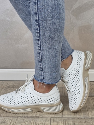 Pantofi casual/sport dama MANOS.RO piele naturala PV2162