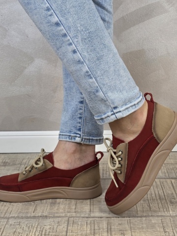 Pantofi dama casual Franco piele naturala PC2327