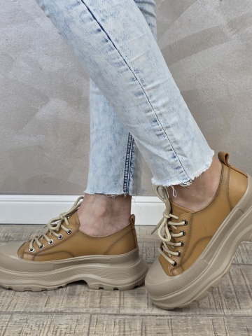 Pantofi dama casual Franco piele naturala PC2339