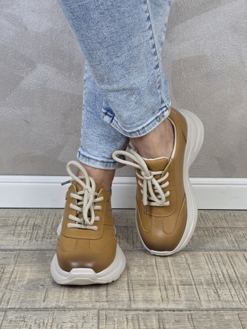 Pantofi dama casual Franco piele naturala PS686 - Img 3