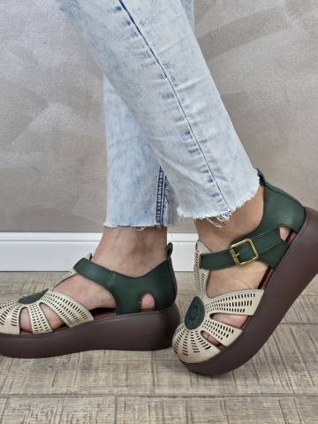 Pantofi dama casual Franco piele naturala PV2156 - Img 4