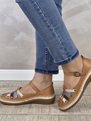 Pantofi dama MANOS.RO piele naturala PP416
